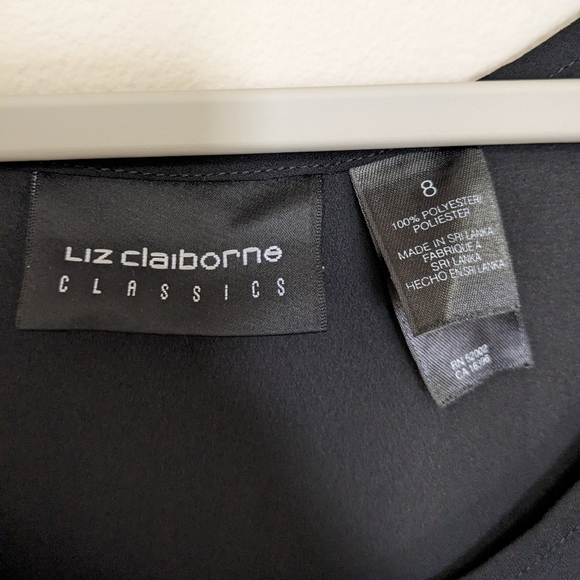 Liz Claiborne Classic Black Tank Top - Picture 3 of 6